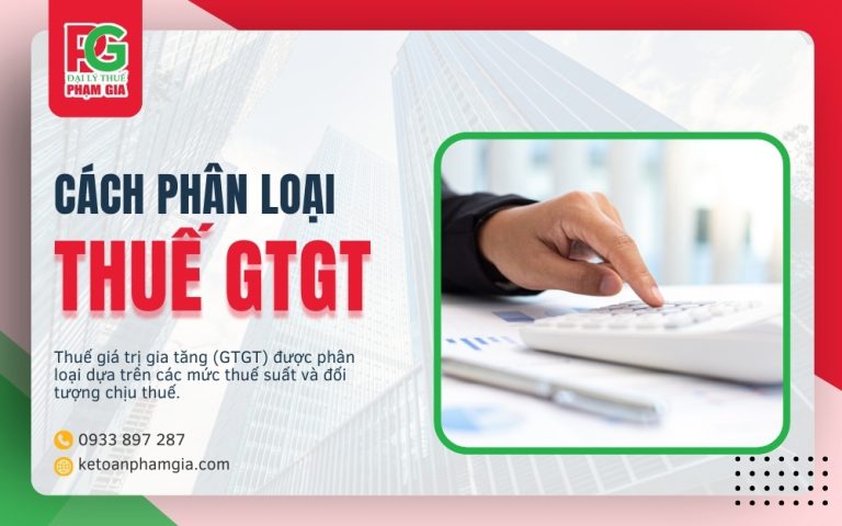 Cách Phân Loại Thuế GTGT