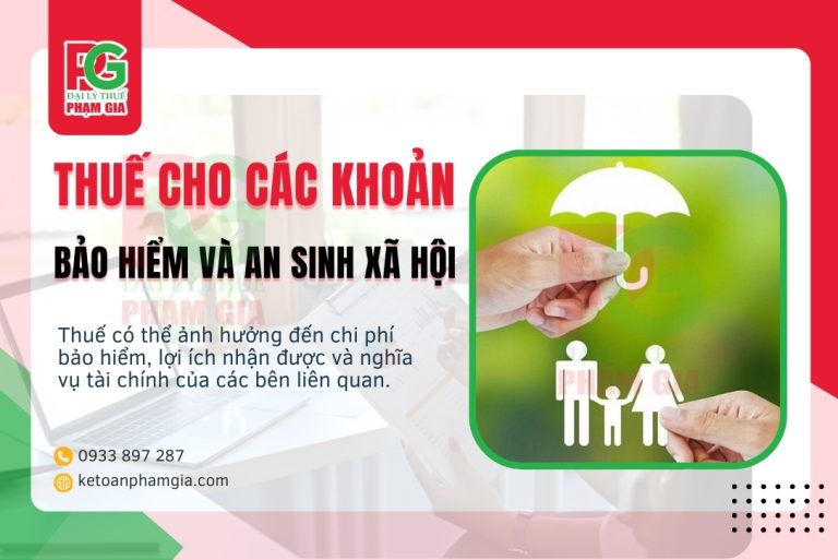 Thuế Cho Các Khoản Chi Phí Bảo Hiểm Và An Sinh Xã Hội