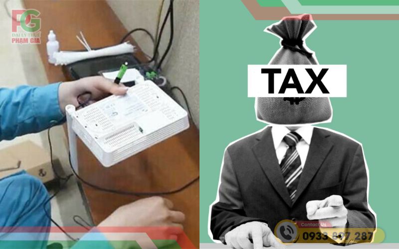 Nghĩa vụ thuế cho hộ kinh doanh dịch vụ Internet