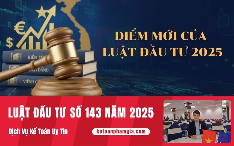 Luật đầu tư số 143 năm 2025